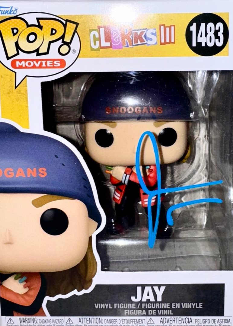 Jason Mewes Signed Funko Pop #1483 "Jay" (Clerks III) - Beckett COA